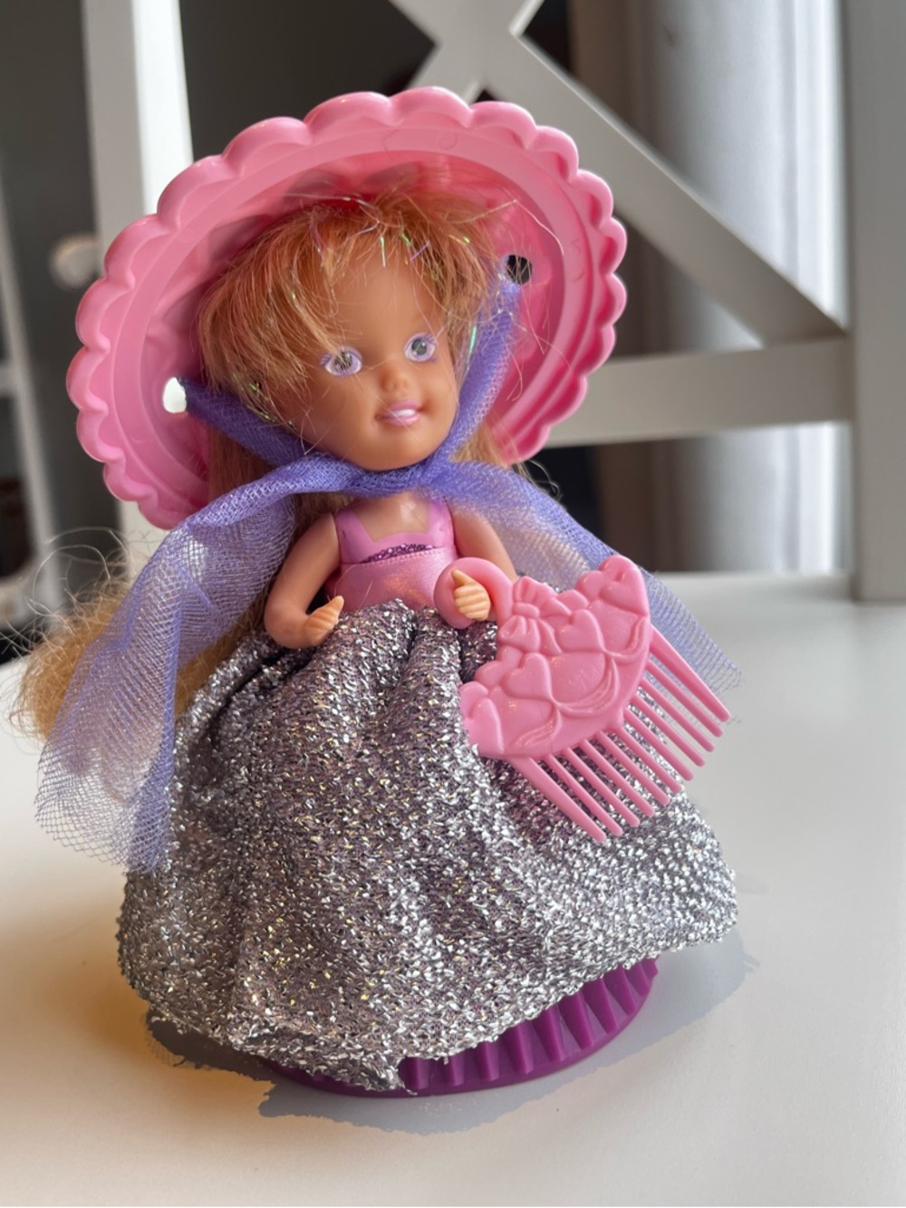 Vintage 90s Tonka cupcake doll sugar and shine complete purple toy
